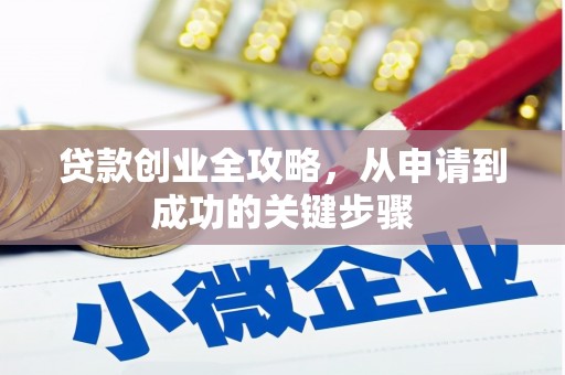 鄢陵贷款创业全攻略，从申请到成功的关键步骤