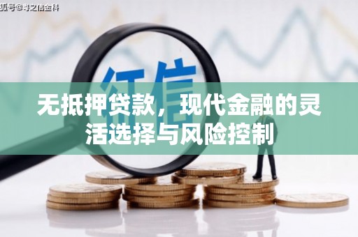 即墨无抵押贷款，现代金融的灵活选择与风险控制