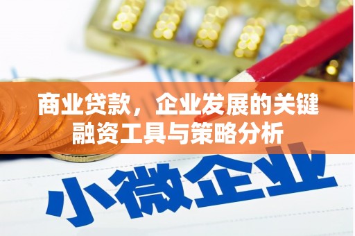 沁县商业贷款，企业发展的关键融资工具与策略分析