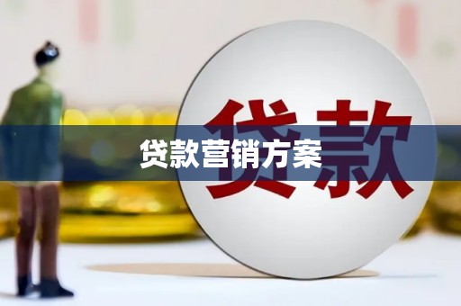 新会贷款营销方案