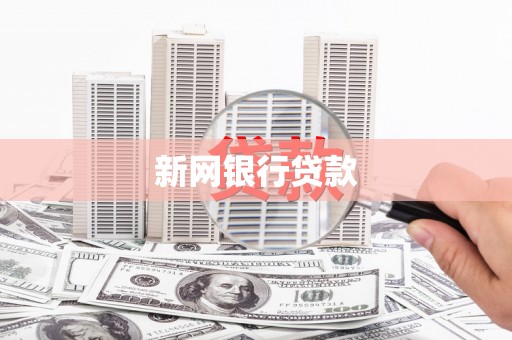 清远新网银行贷款