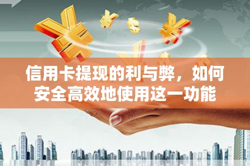 九龙信用卡提现的利与弊，如何安全高效地使用这一功能