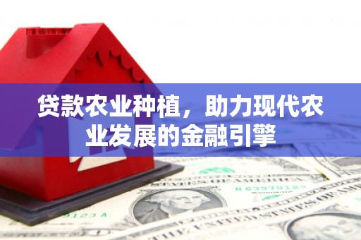 广平贷款农业种植，助力现代农业发展的金融引擎