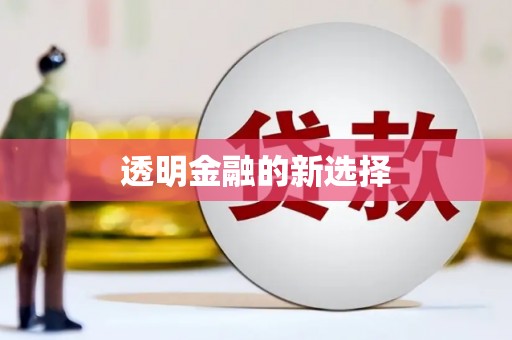 聂荣透明金融的新选择